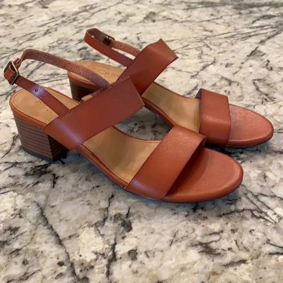 Crew Factory Shoes Jcrew Factory Low Blockheel Sandalsitem